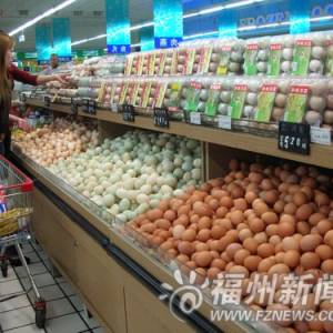 今年蛋價創下新高 福州蛋禽利潤淡季不淡