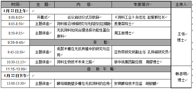 太陽鳥·畜牧產業無抗發展大會 邀請函（第四輪通知）